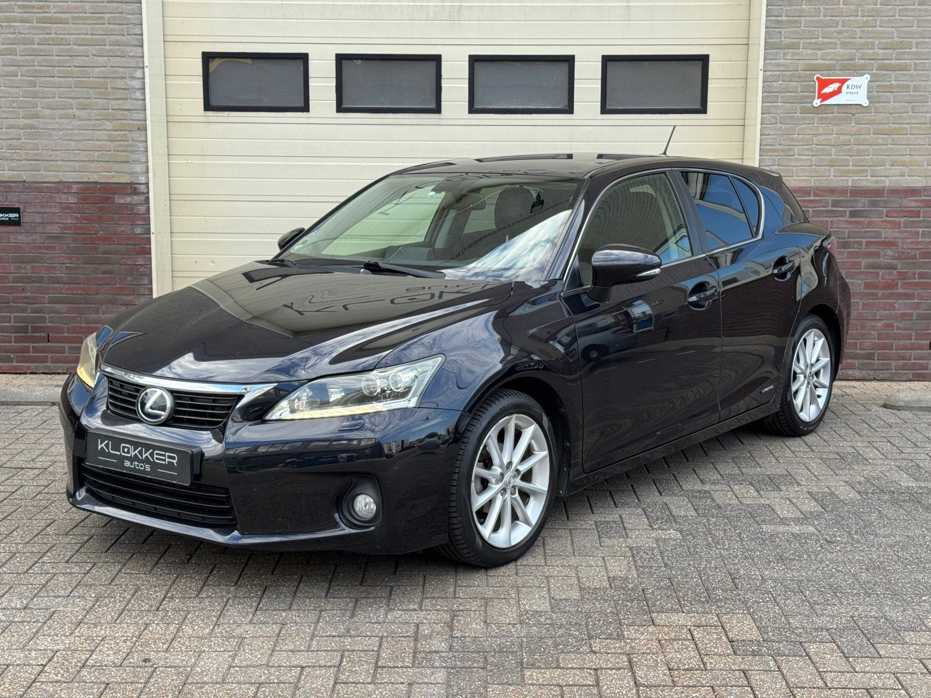 Lexus CT 200h Business Line Pro Navi|Camera|Cruise|PDC, Auto's, Lexus, Euro 5, Stof, Gebruikt, Zwart