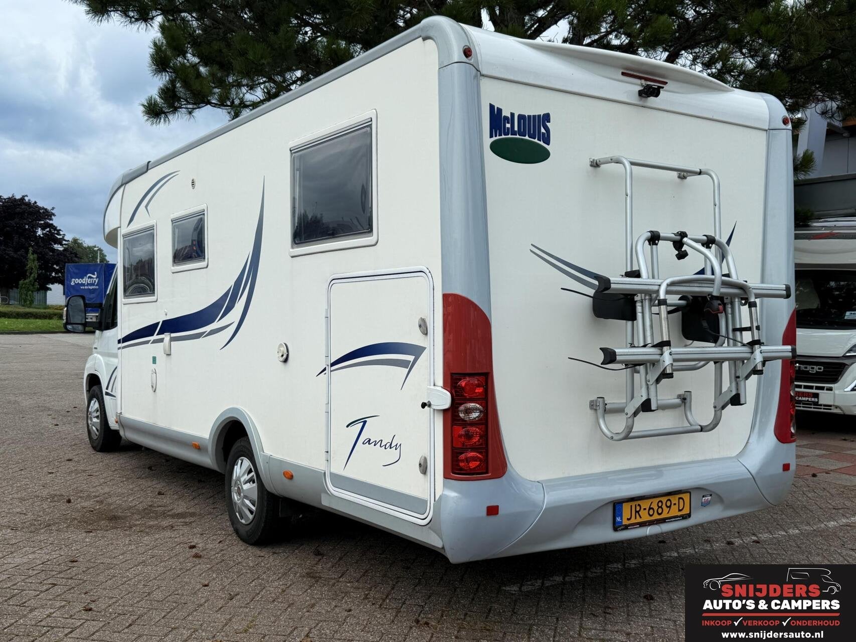 Mc louis TANDY 673 met lengtebedden euro 5, Luifel, 7 tot 8 meter, Bedrijf, McLouis