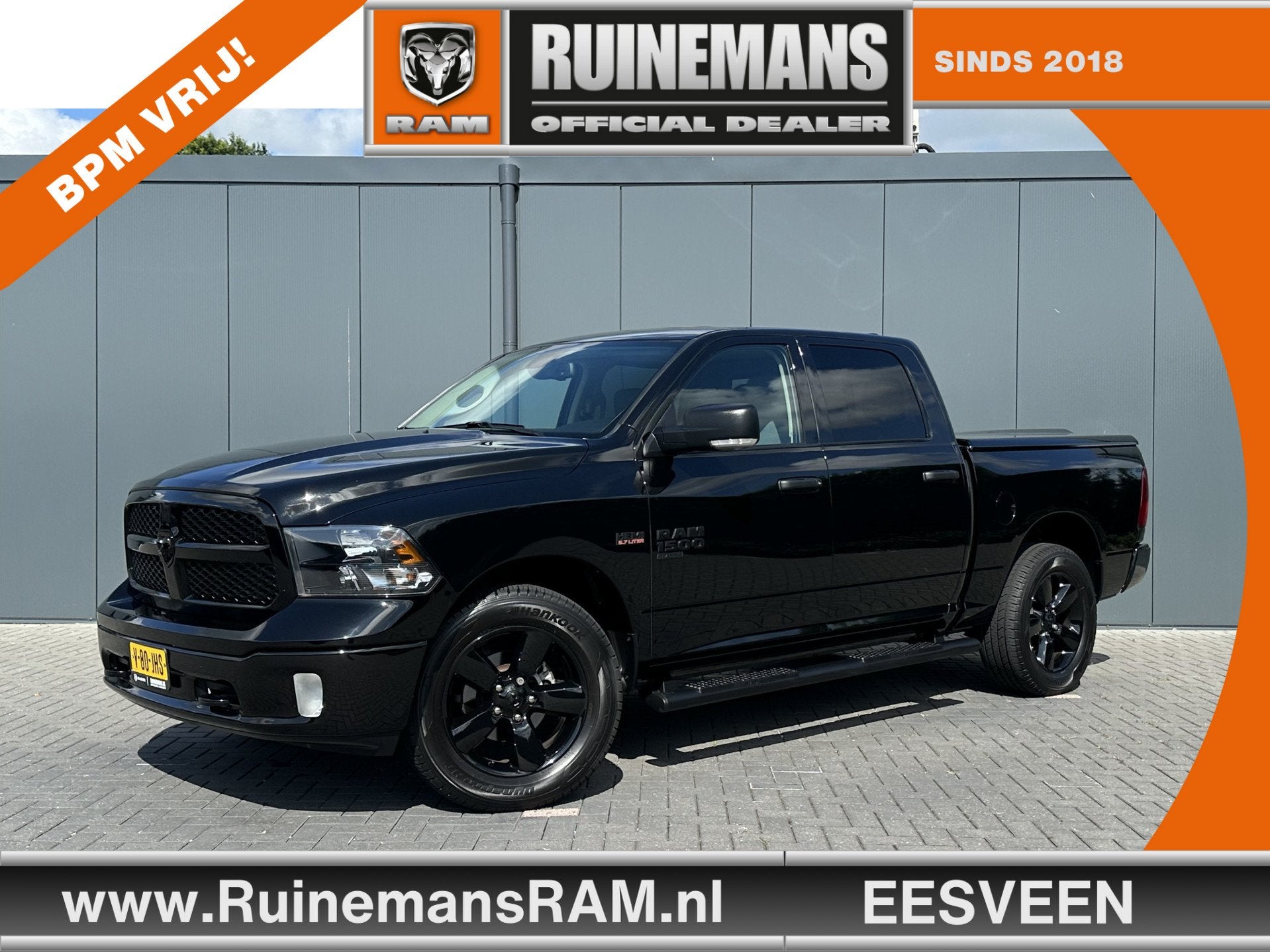 Dodge Ram 1500 5.7 V8 CLASSIC NIGHT 4x4 / PRINS LPG / BPM VR, Automaat, Gebruikt, 5654 cc, 402 pk
