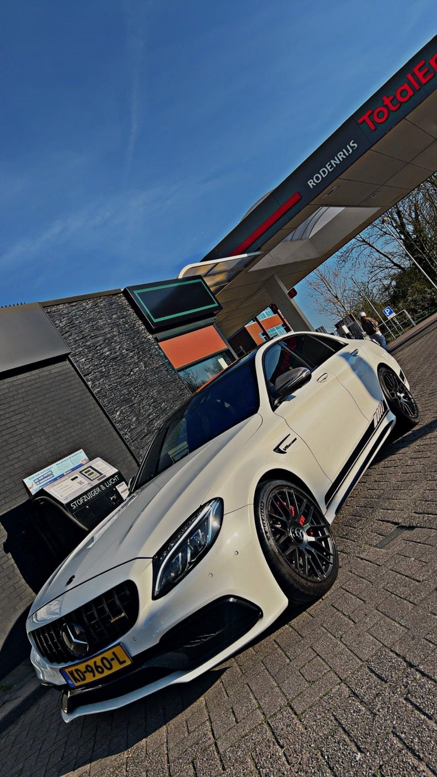 Mercedes-Benz C-Klasse C63s AMG 4.0 Speedshift BTW auto, Auto's, Automaat, Achterwielaandrijving, 510 pk, Wit
