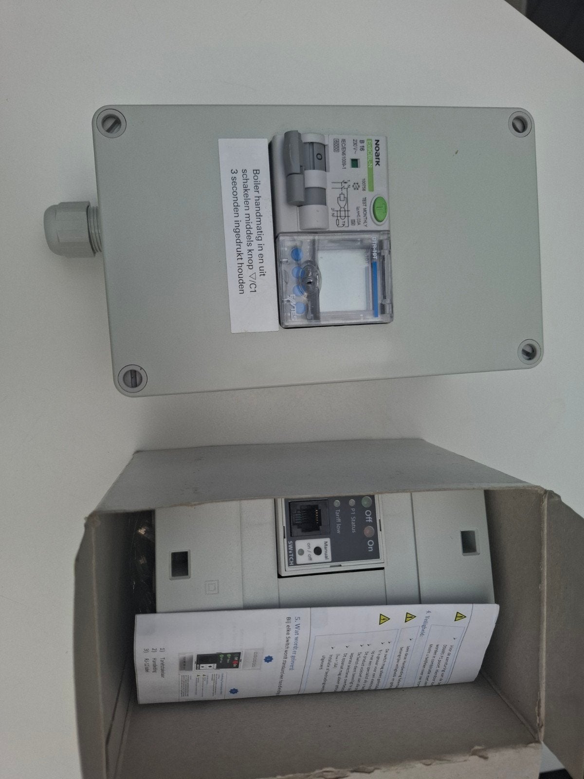 aansluitkast en tariefschakelaar voor zonnepanelen
1 tarief, Ophalen, Zo goed als nieuw, Overige typen