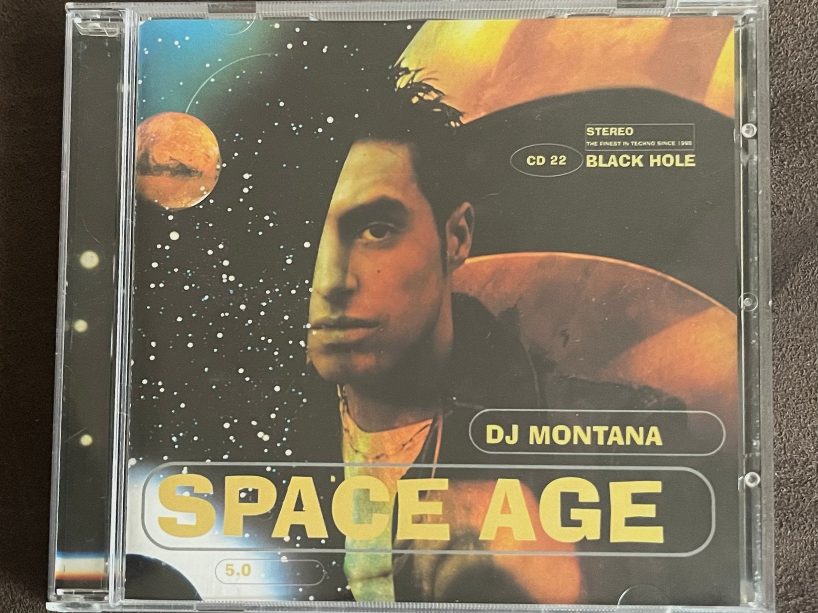 DJ Montana - Space Age 5.0 CD (Black Hole), Ophalen of Verzenden, Gebruikt, Techno, Album