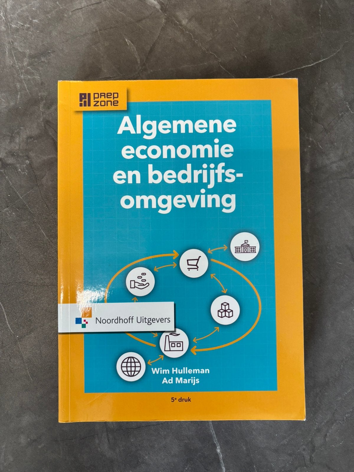 W. Hulleman - Algemene economie en bedrijfsomgeving, Boeken, Ophalen of Verzenden, Zo goed als nieuw, Economie en Marketing, W. Hulleman; A.J. Marijs