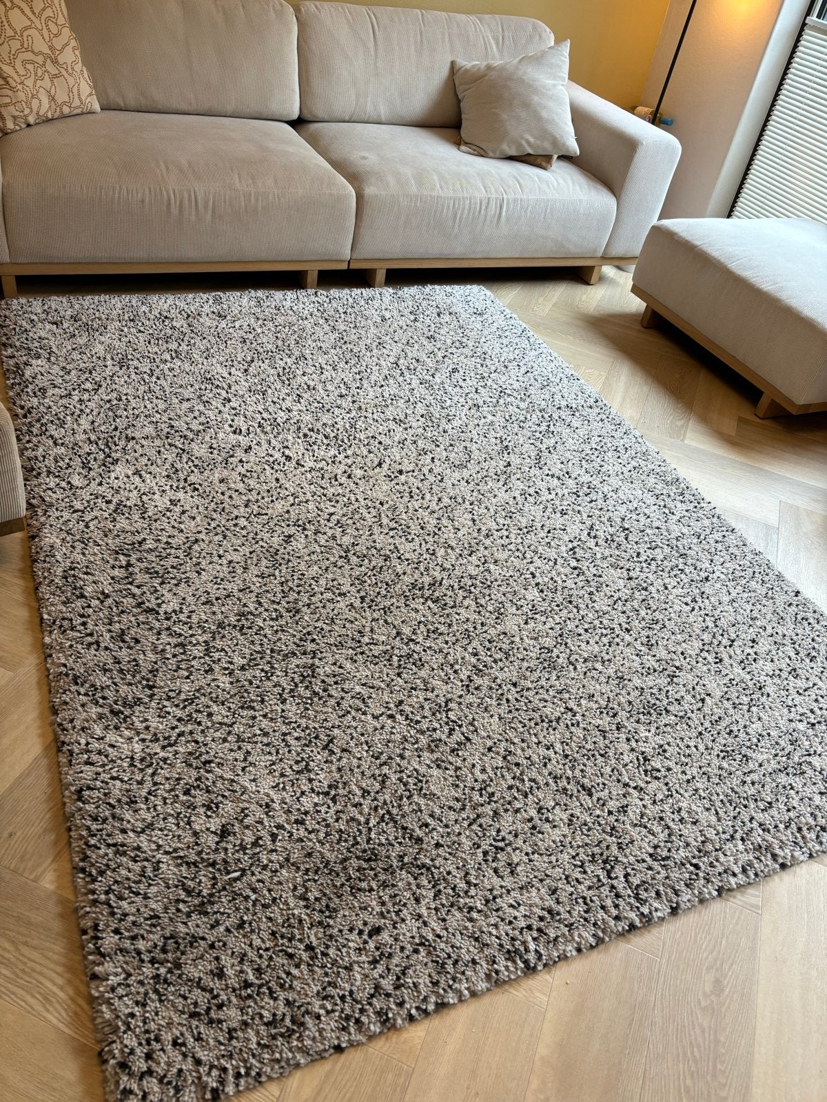 IKEA VINDUM Vloerkleed, Ophalen, Gebruikt, Beige, 150 tot 200 cm