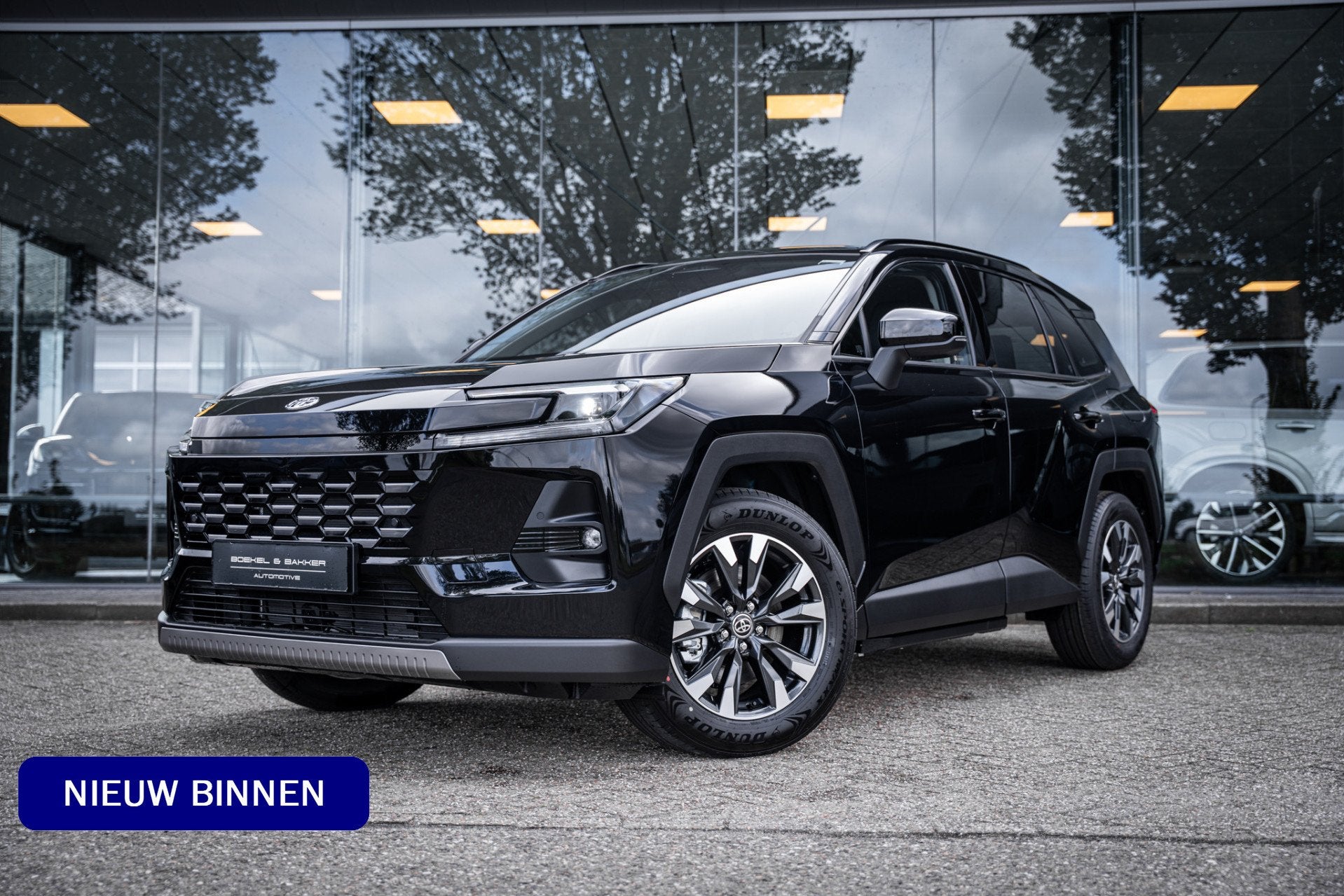 Toyota RAV4 2.5 Plug-in Hybrid 270 Dynamic * Navigatie * Car, Dealer onderhouden, Stof, Gebruikt, Zwart