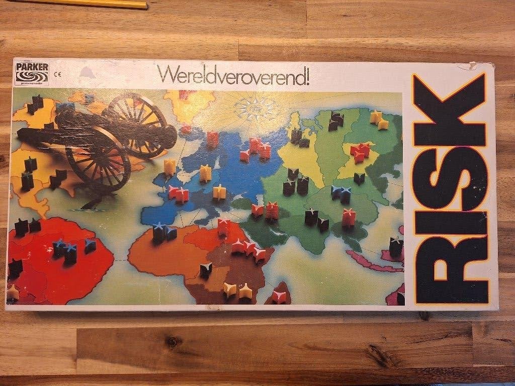 Risk Wereldveroverend! Bordspel van Parker, Drie of vier spelers, Ophalen of Verzenden, Gebruikt, Parker