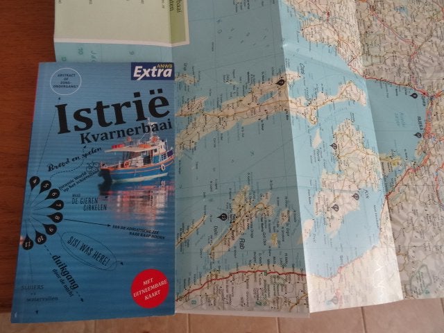 Istrie en Kvarner baai ; anwb extra reisgids , met landkaart, Boeken, Reisgidsen, Europa, Ophalen of Verzenden, Zo goed als nieuw