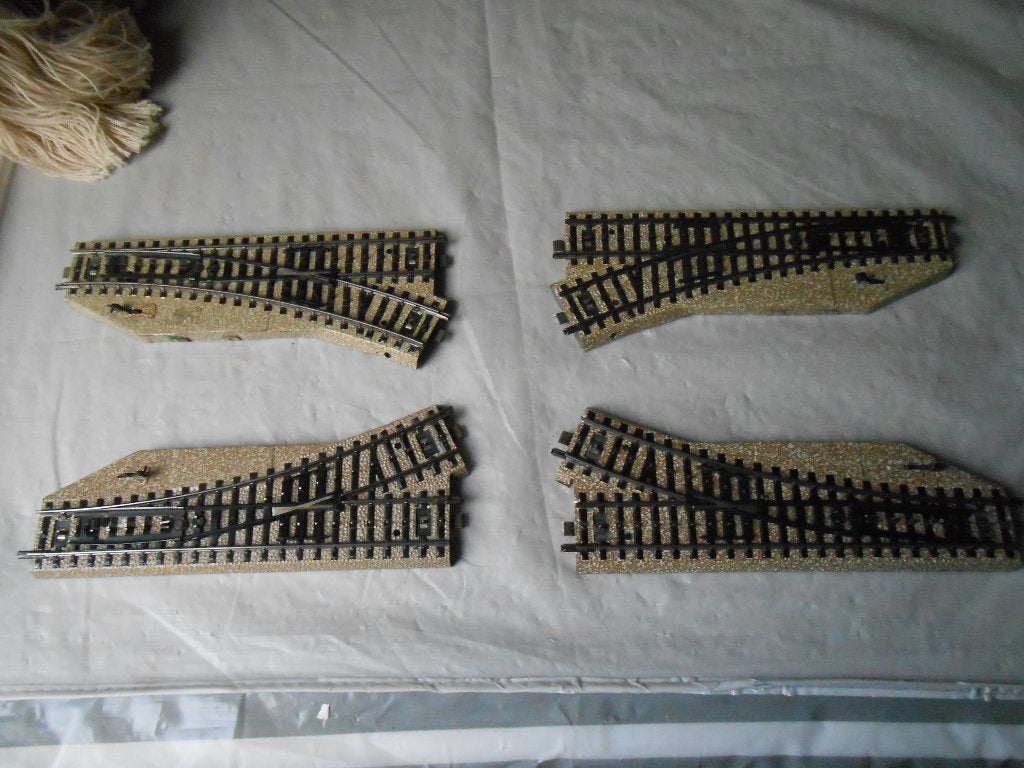 Märklin 5221, 2x. 2 paar hand wissels R2, 4 wissels dus, Hobby en Vrije tijd, Modeltreinen | H0, Wisselstroom, Nieuw, Rails, Ophalen of Verzenden