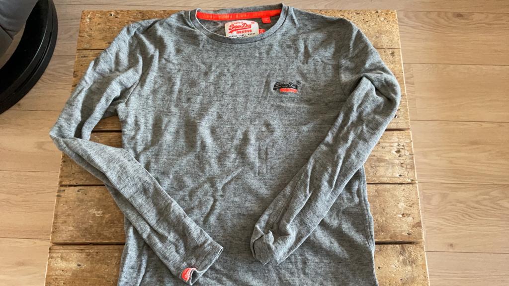 Superdry longsleeve maat S, Ophalen of Verzenden, Zo goed als nieuw