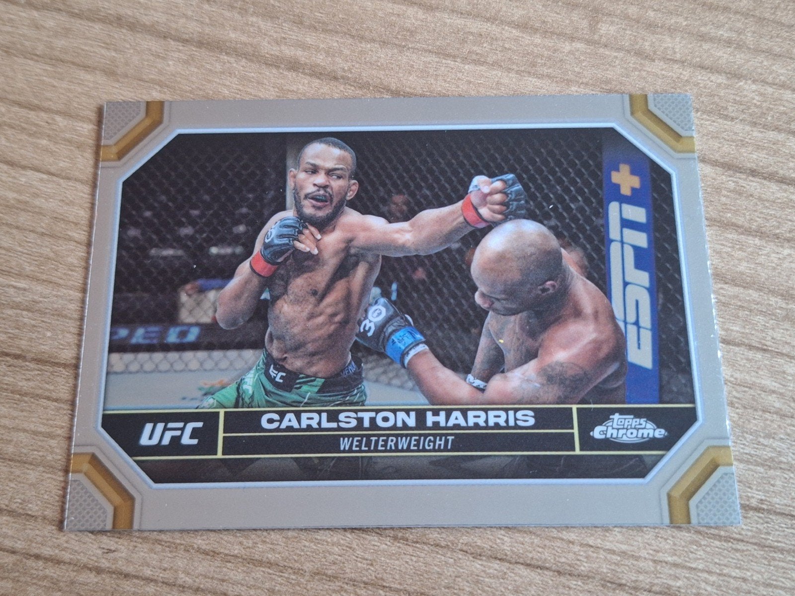 Carlston Harris #40 2024 Topps Chrome UFC, Ophalen of Verzenden, Nieuw, Plaatje