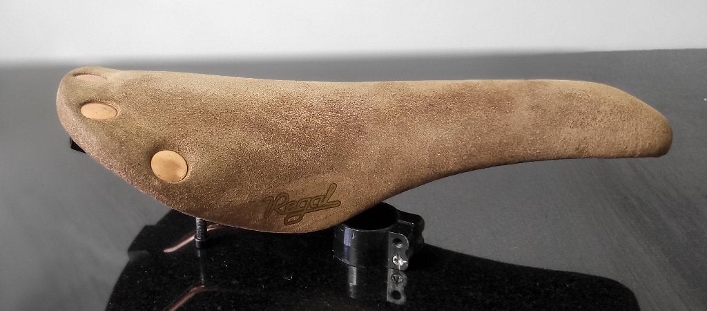 Zeer nette Selle San Marco Regal, Leer, Ophalen of Verzenden, Zo goed als nieuw, Racefiets
