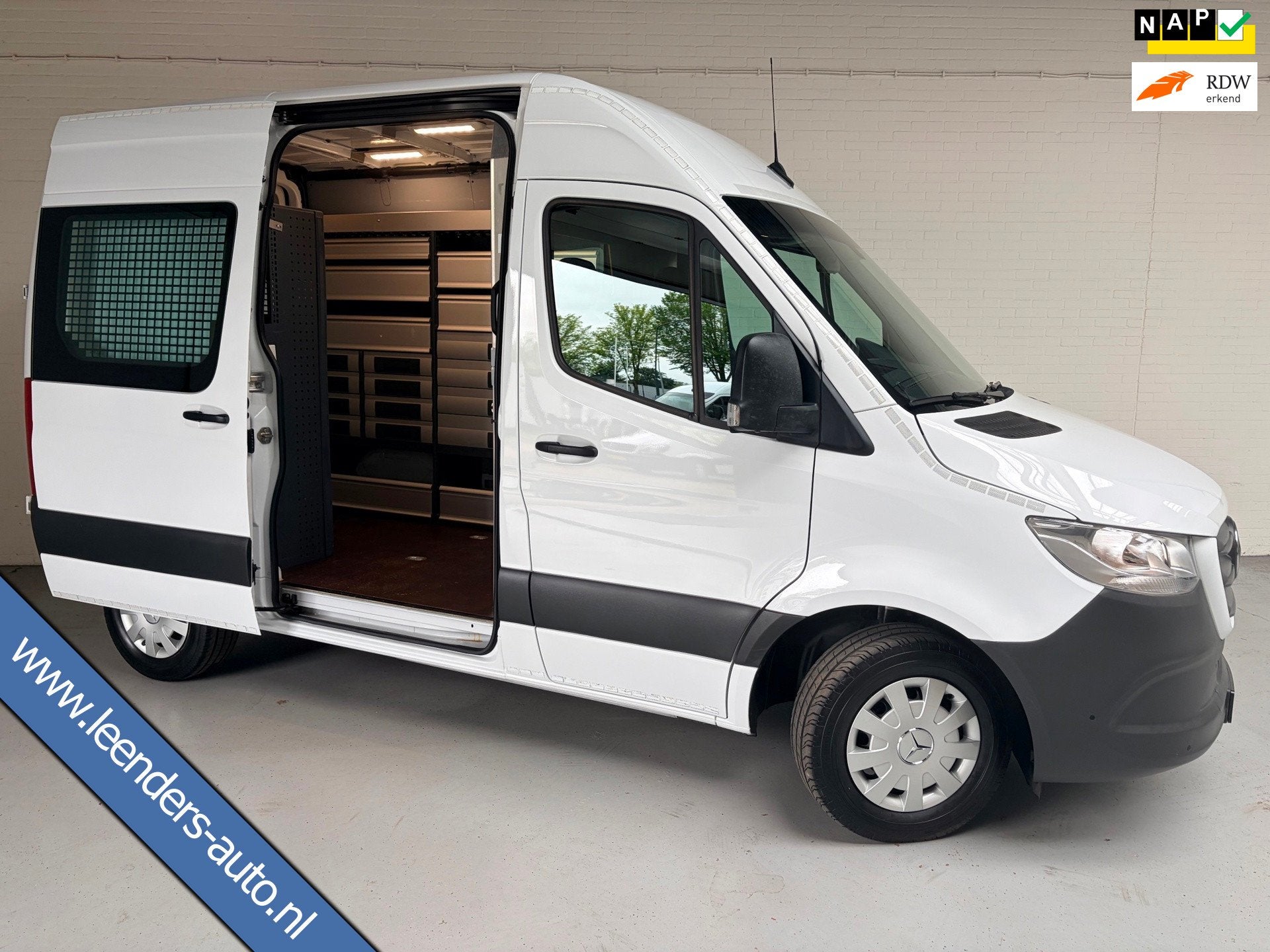 Mercedes-Benz Sprinter Automaat Servicewagen 314 2.2 CDI 140, Dealer onderhouden, Stof, Gebruikt, Bedrijf