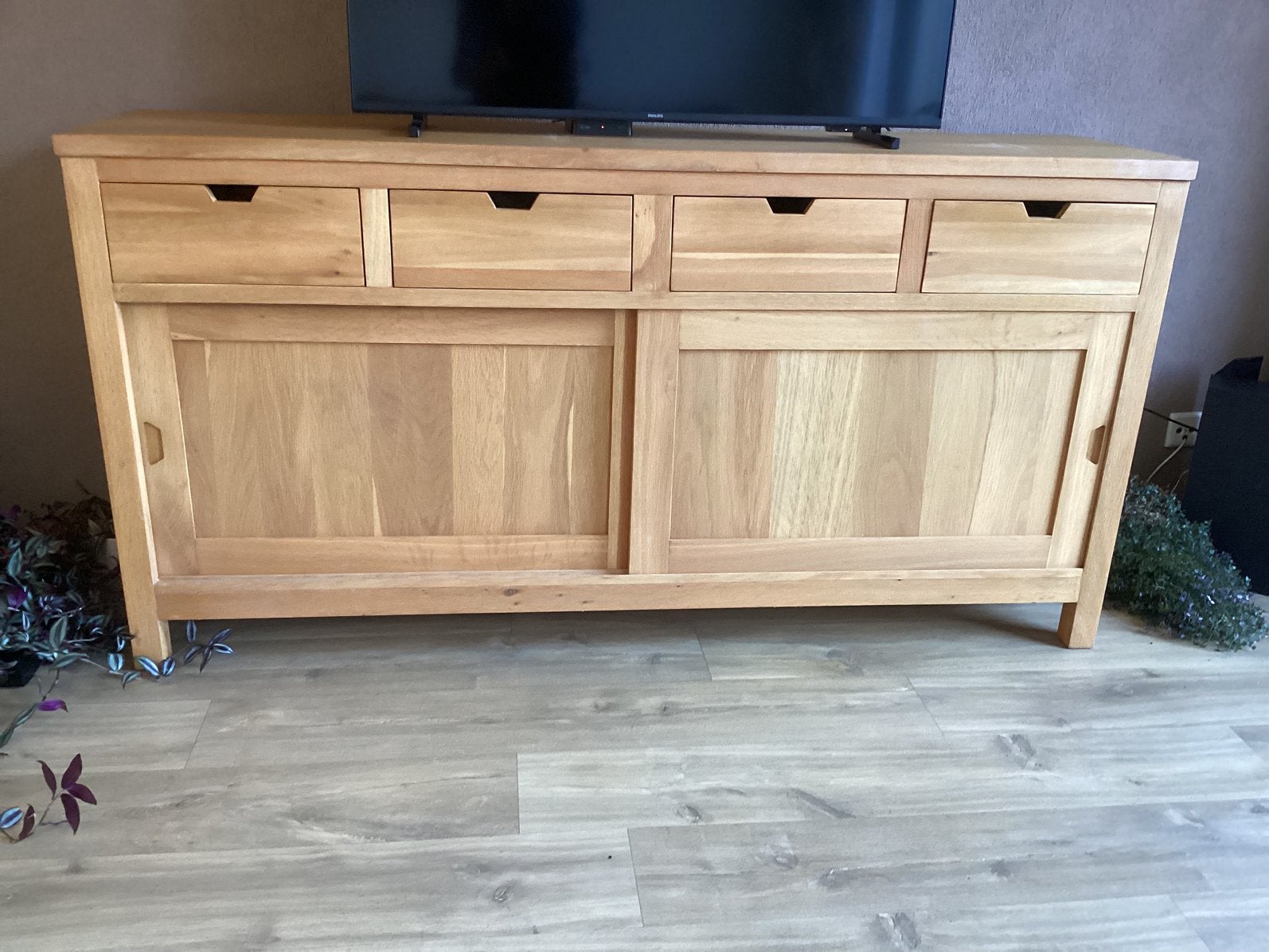 Dressoir, licht eiken, Ophalen, Zo goed als nieuw, 25 tot 50 cm