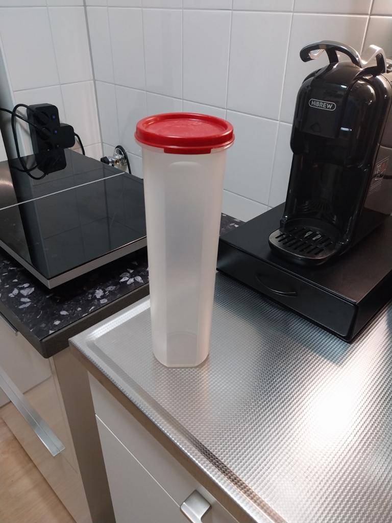 Tupperware spaghetti bus., Ophalen of Verzenden, Gebruikt, Bus of Trommel