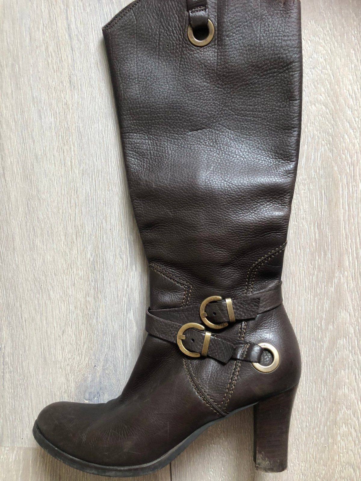 Te koop: nieuwe leren laarzen, Scapa, bruin, 39, Ophalen of Verzenden, Zo goed als nieuw, Bruin, Hoge laarzen