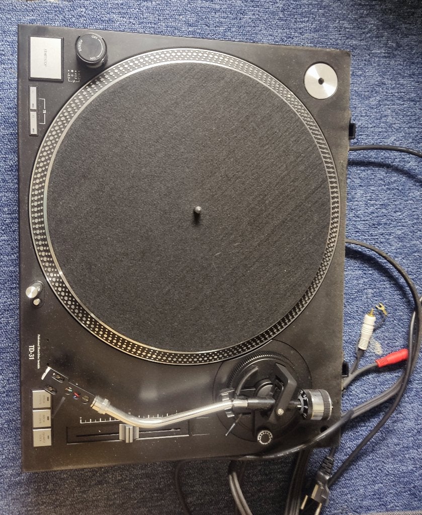 Direct drive draaitafel TD-31, Ophalen, Gebruikt, Draaitafel, Overige merken
