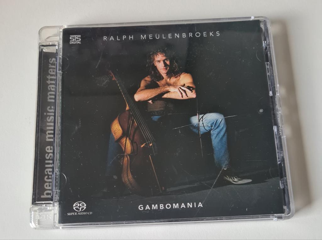 Ralph Meulenbroeks Gambomania SACD Super Audio CD, Ophalen of Verzenden, Zo goed als nieuw, Orkest of Ballet
