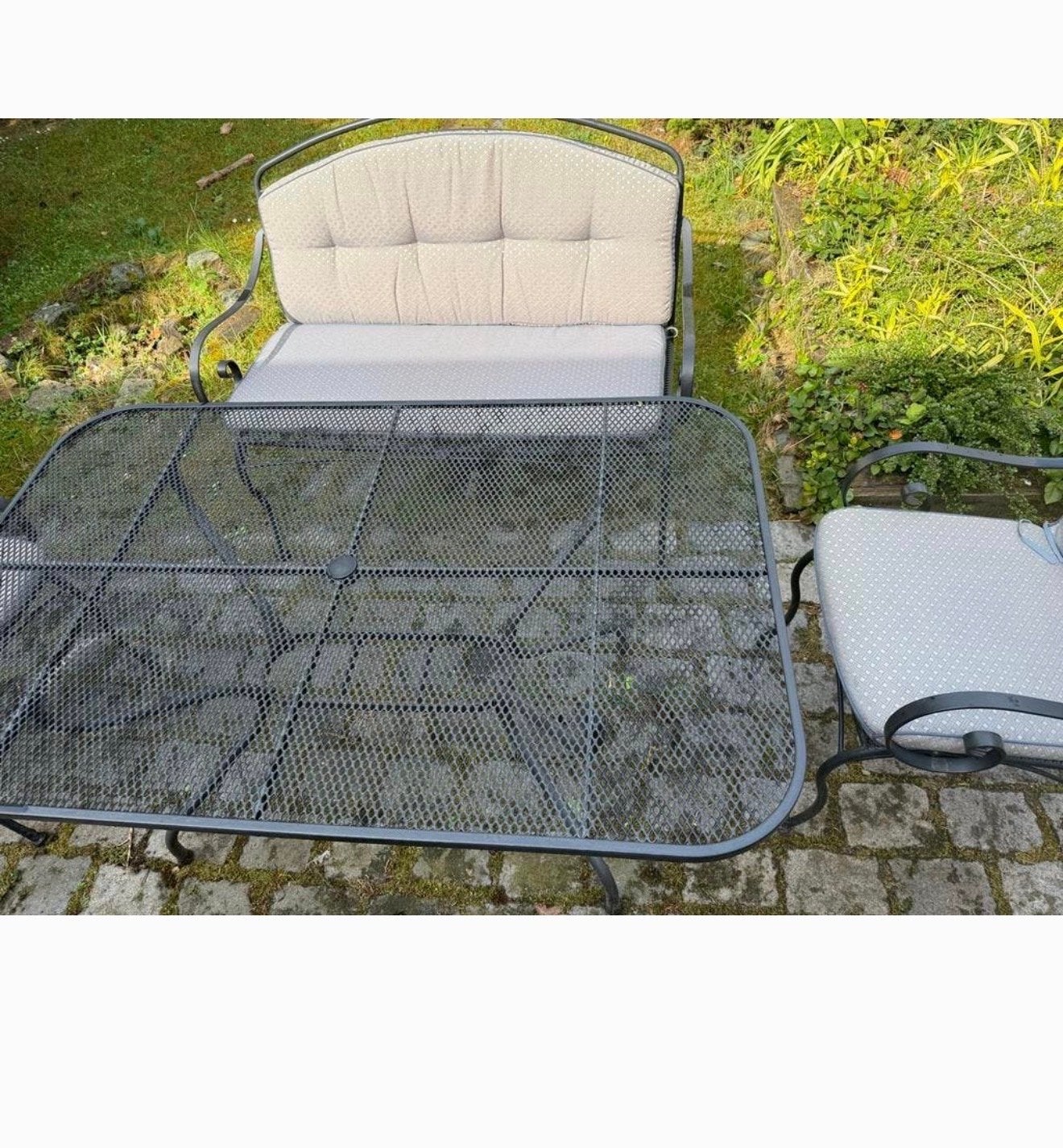 Royal Garden tuinset - gepoedercoat staal, 6 persoons, Ophalen, Overige materialen, Gebruikt, 6 zitplaatsen