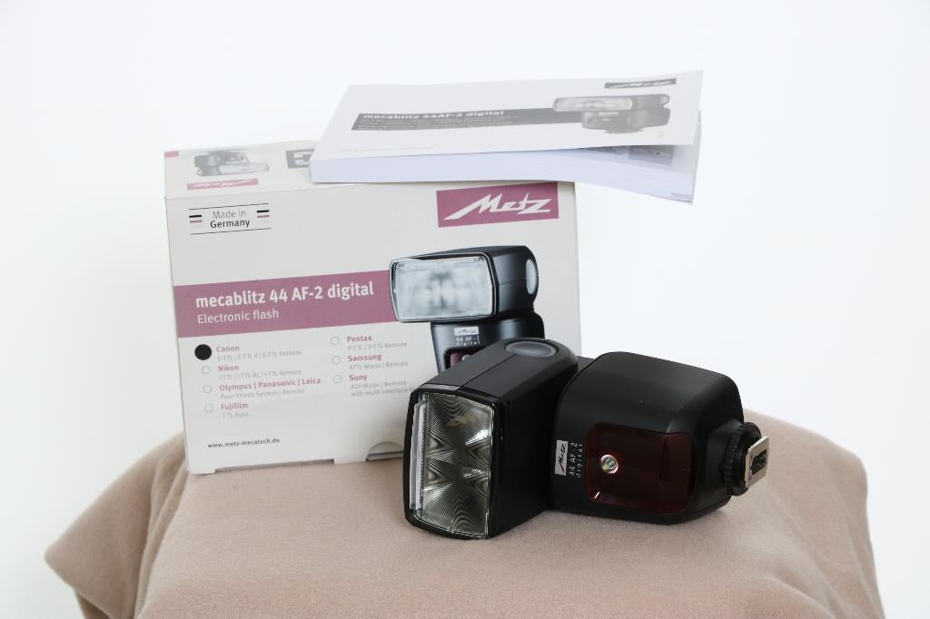 Metz Mecablitz 44 AF-2 Digital Flitser voor Canon - NIEUW, Ophalen of Verzenden, Nieuw, Metz