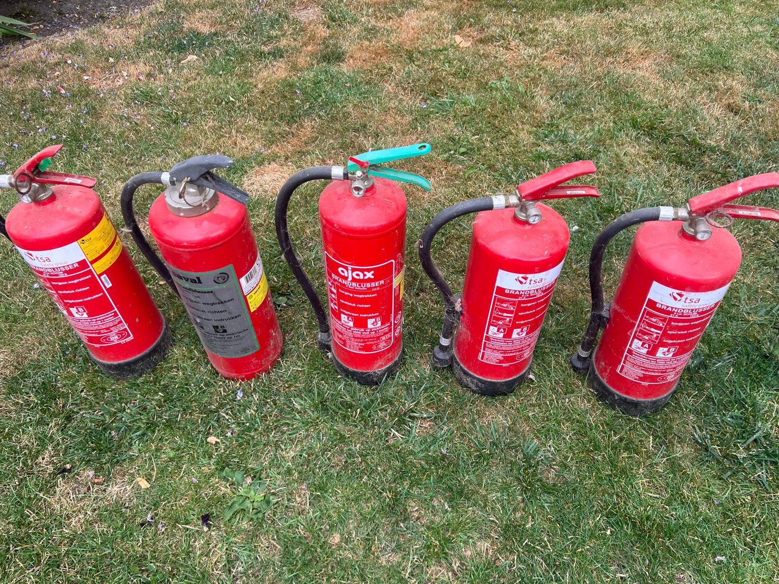Brandblussers - Diverse merken, 6 liter schuim, Ophalen, Nieuw, Brandblusser