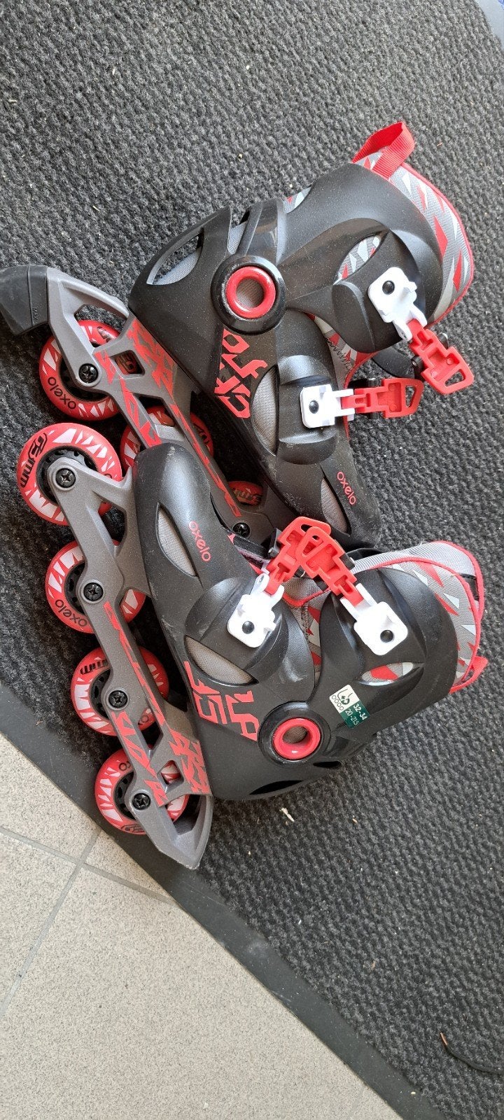 Oxelo rolschaatsen maat 32-34, Ophalen of Verzenden, Gebruikt, Overige typen, Overige merken