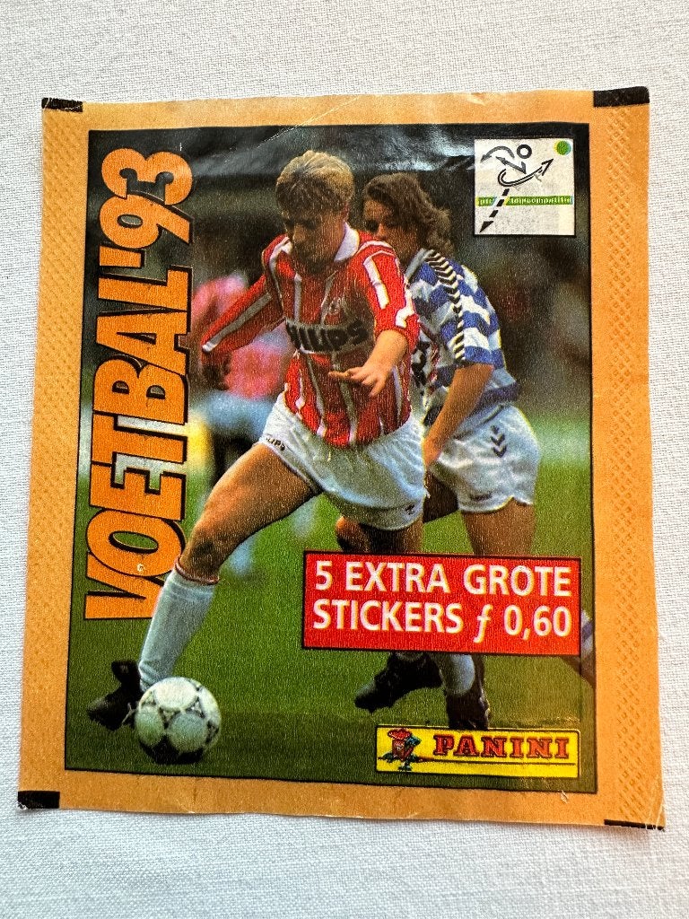 Panini, zakje Voetbal '93., Verzamelen, Sportartikelen en Voetbal, Ophalen of Verzenden, Zo goed als nieuw, Buitenlandse clubs