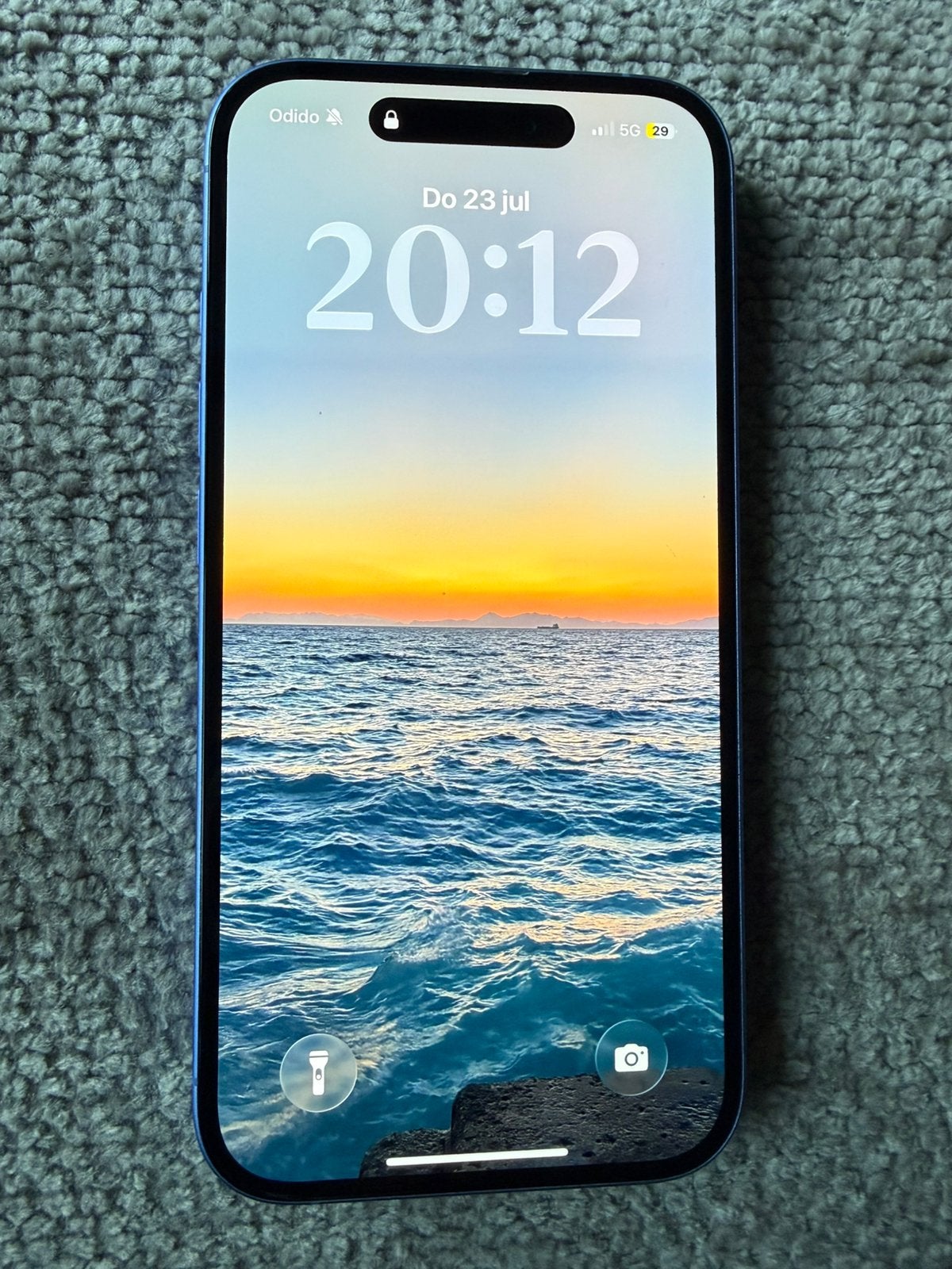 iPhone 16 Blauw Aqua Marine - Zo goed als nieuw 128Gb, Telecommunicatie, Mobiele telefoons | Apple iPhone, 128 GB, 89 %, Blauw