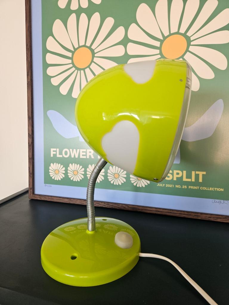 Vintage ikea retro skoijg wolkenlamp lamp jaren 90 space age, Ophalen of Verzenden, Zo goed als nieuw, Kunststof, Minder dan 50 cm