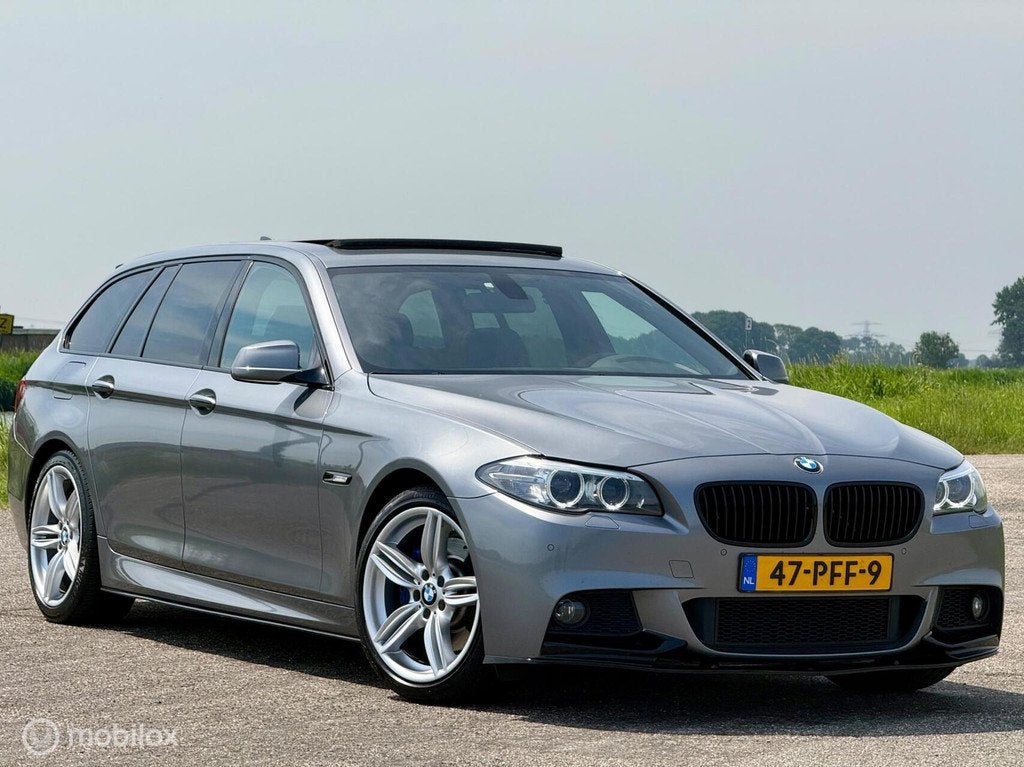 BMW 5-serie Touring M-sport 528i High Executive, Euro 5, Achterwielaandrijving, Gebruikt, 2996 cc