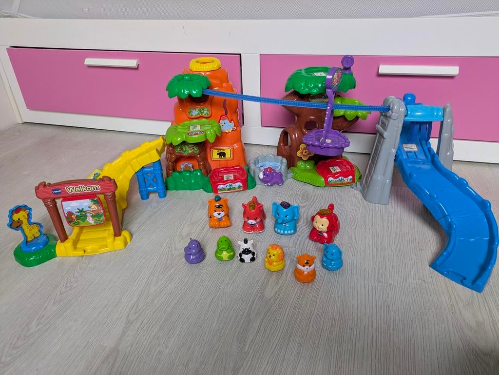 VTech Zoef Zoef Dieren Speeltuin en Jungle (werkend), Ophalen, Gebruikt, Jongen of Meisje