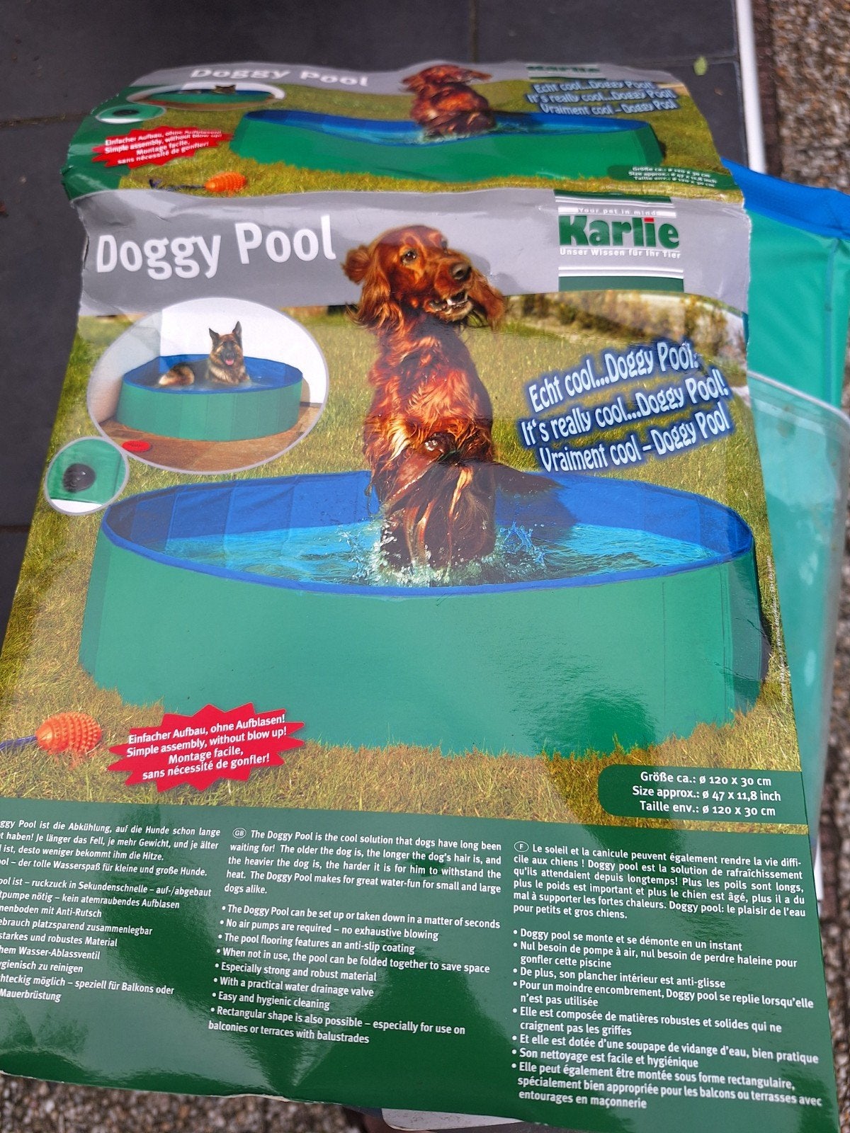 Karlie Doggy pool, Ophalen of Verzenden