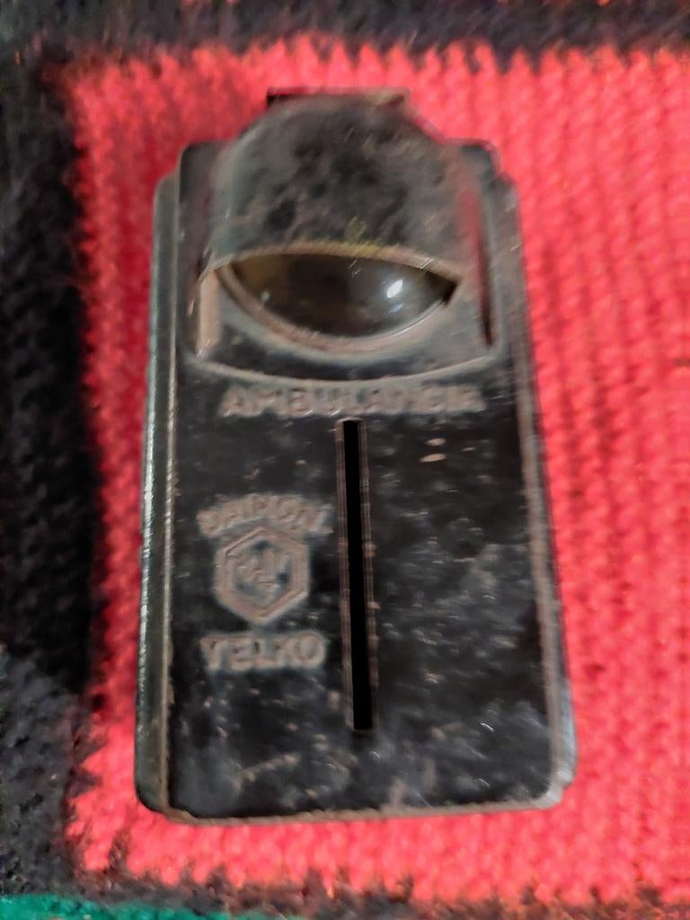 Vintage Daimon Telko WW2 Ambulancia Zaklamp, Ophalen of Verzenden, Gebruikt