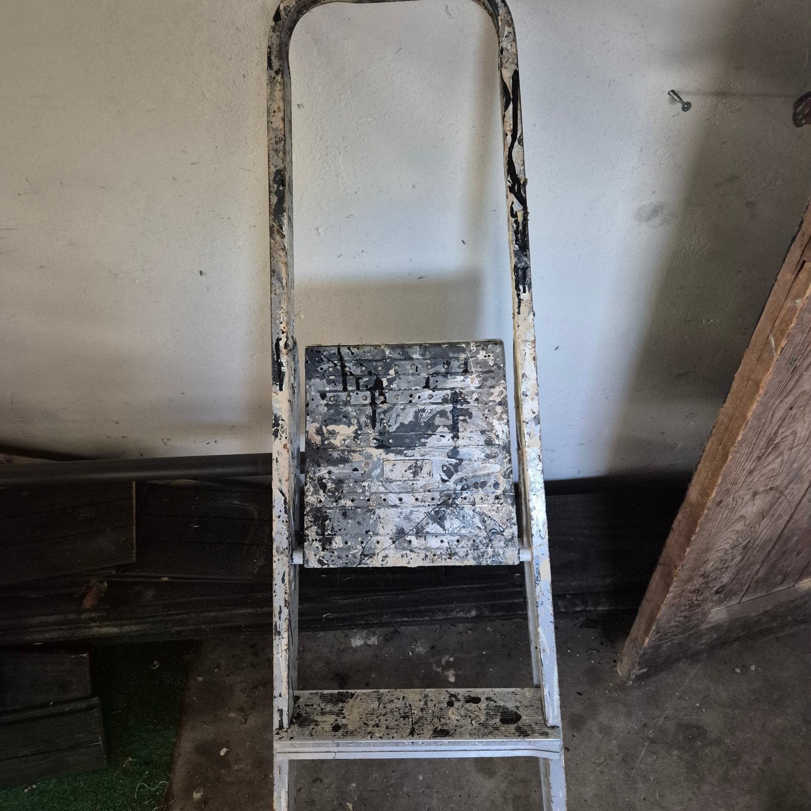 Gebruikte schildersladder - Stevige trap voor klussen, Doe-het-zelf en Verbouw, Ophalen of Verzenden, Gebruikt, Trap, 2 tot 4 meter