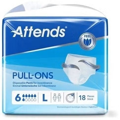 Luier Broekje Attends Pull-Ons Plus 6 L  18 Stuks In Een Pak, Diversen, Verpleegmiddelen, Nieuw, Ophalen of Verzenden