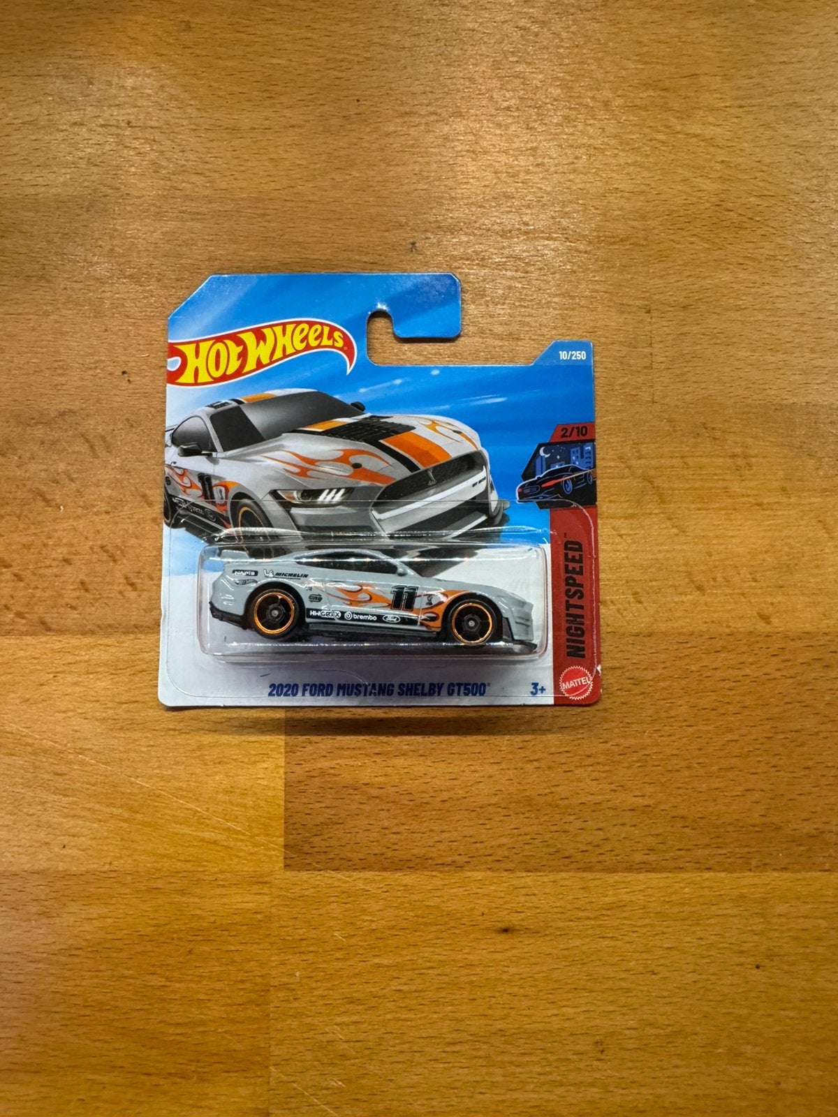 Hotwheels Ford Mustang Shelby GT500, Ophalen of Verzenden, Zo goed als nieuw, Auto