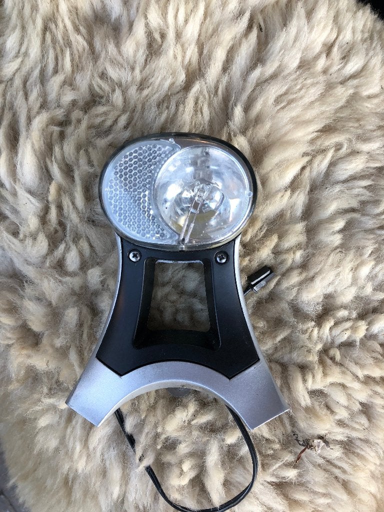 Sparta fietsvoorlicht/koplamp - Gebruikt maar werkt perfect, Ophalen of Verzenden, Gebruikt, Dynamo, Voorlicht