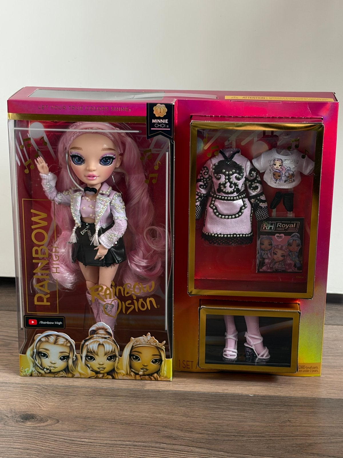 Rainbow High Vision Minnie Choi pop - Nieuw in doos, Ophalen of Verzenden, Nieuw, Overige typen