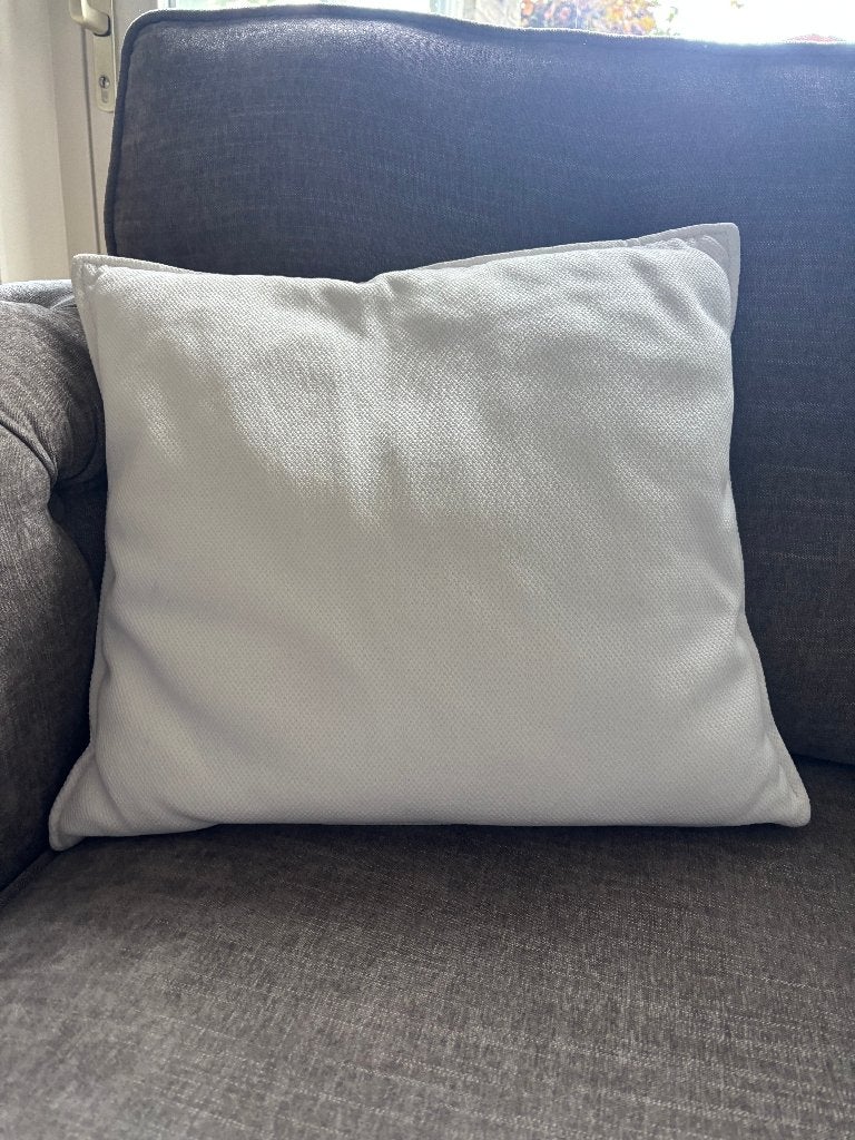 Sierkussens Ikea Ritva #17938 wit katoen, set van 4., Huis en Inrichting, Woonaccessoires | Kussens, Wasbaar, Wit, IKEA, Vierkant