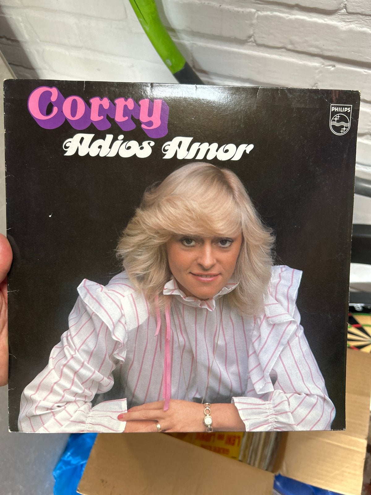 Corry - Adios Amor LP (Philips, 1979) - Pop/Schlager, LP, Gebruikt, Ophalen of Verzenden, Pop