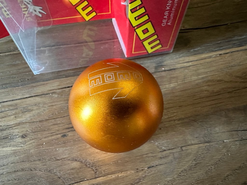 Momo pook schakelpook goud geel universeel, Ophalen of Verzenden