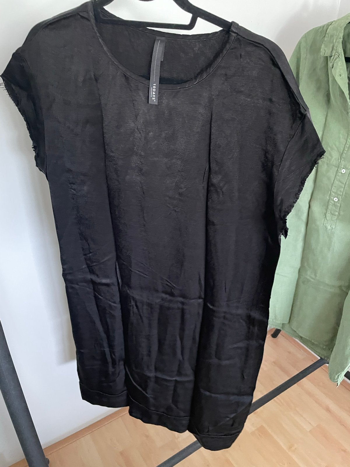 10DAYS Zwarte Jurk Maat 1 (XS/S), Ophalen of Verzenden, Zo goed als nieuw, Maat 34 (XS) of kleiner, Zwart