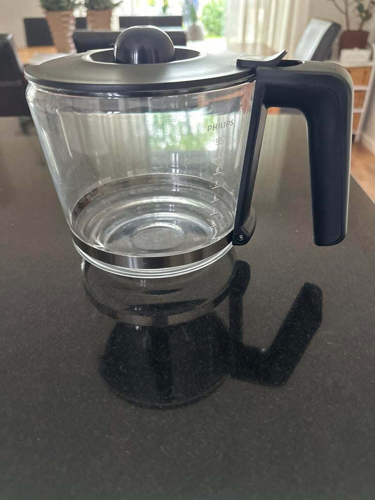 Philips Glazen Koffiekan - 10 kopjes-HD7688, Gebruikt, Overige modellen, Overige typen, 10 kopjes of meer