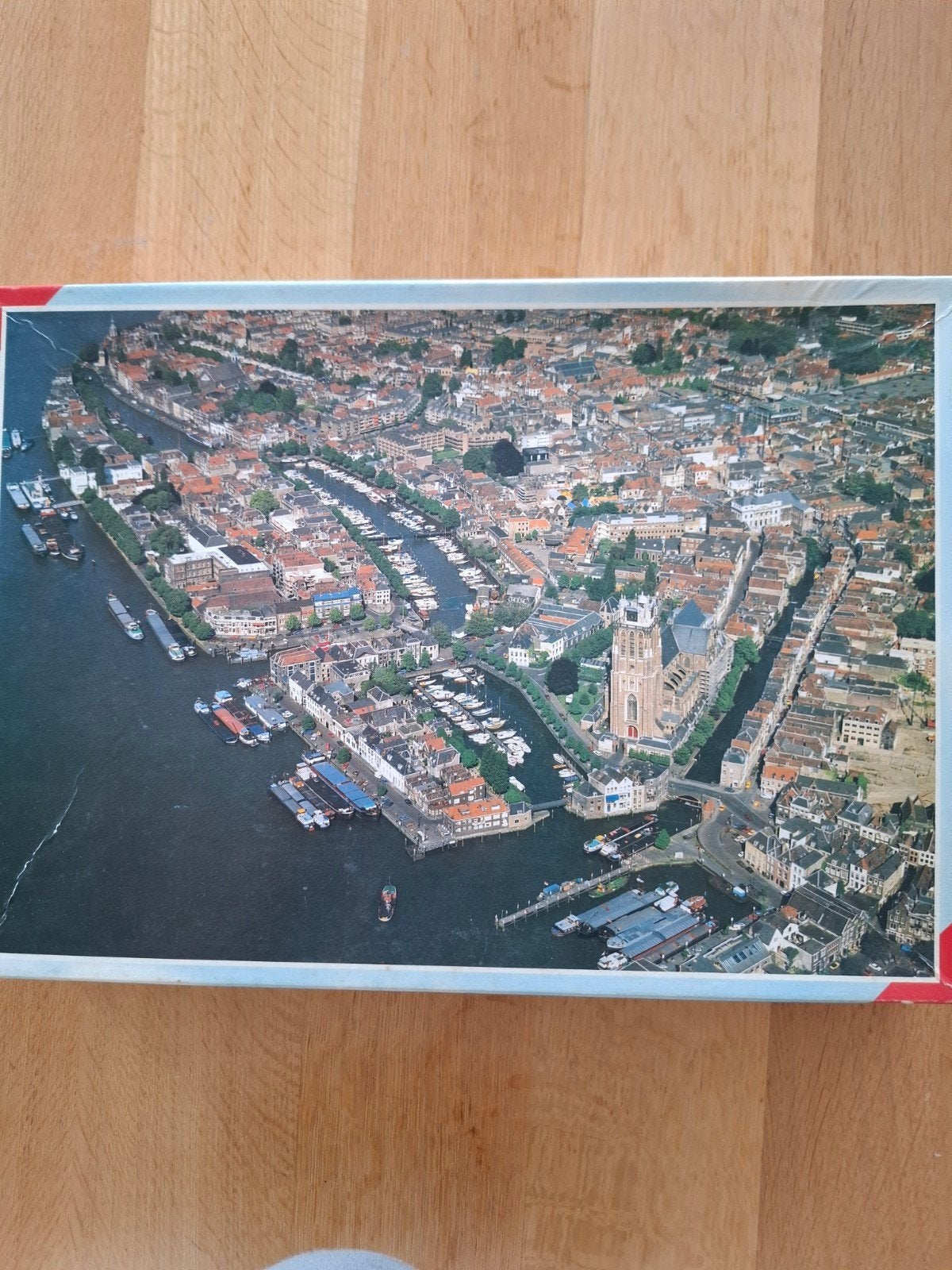 Dordrecht luchtfotopuzzel, Ophalen of Verzenden, 500 t/m 1500 stukjes, Gebruikt, Legpuzzel