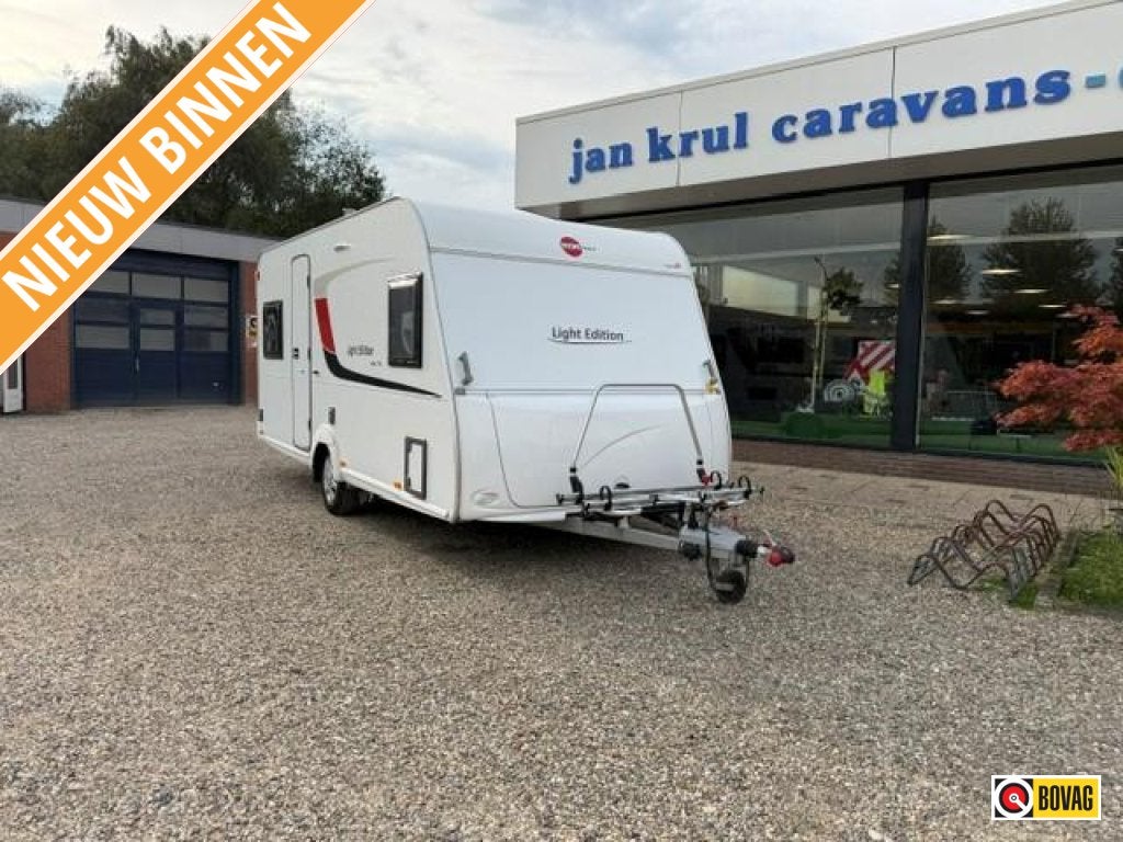 Bürstner Light Edition 450 TS mover unico verona luifel, Caravans en Kamperen, Rondzit, Bedrijf, 750 - 1000 kg, Schokbreker