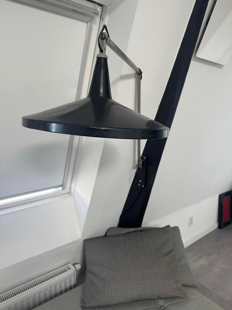Wim Rietveld Panama wandlamp, Huis en Inrichting, Lampen | Wandlampen, Ophalen, Gebruikt, Metaal