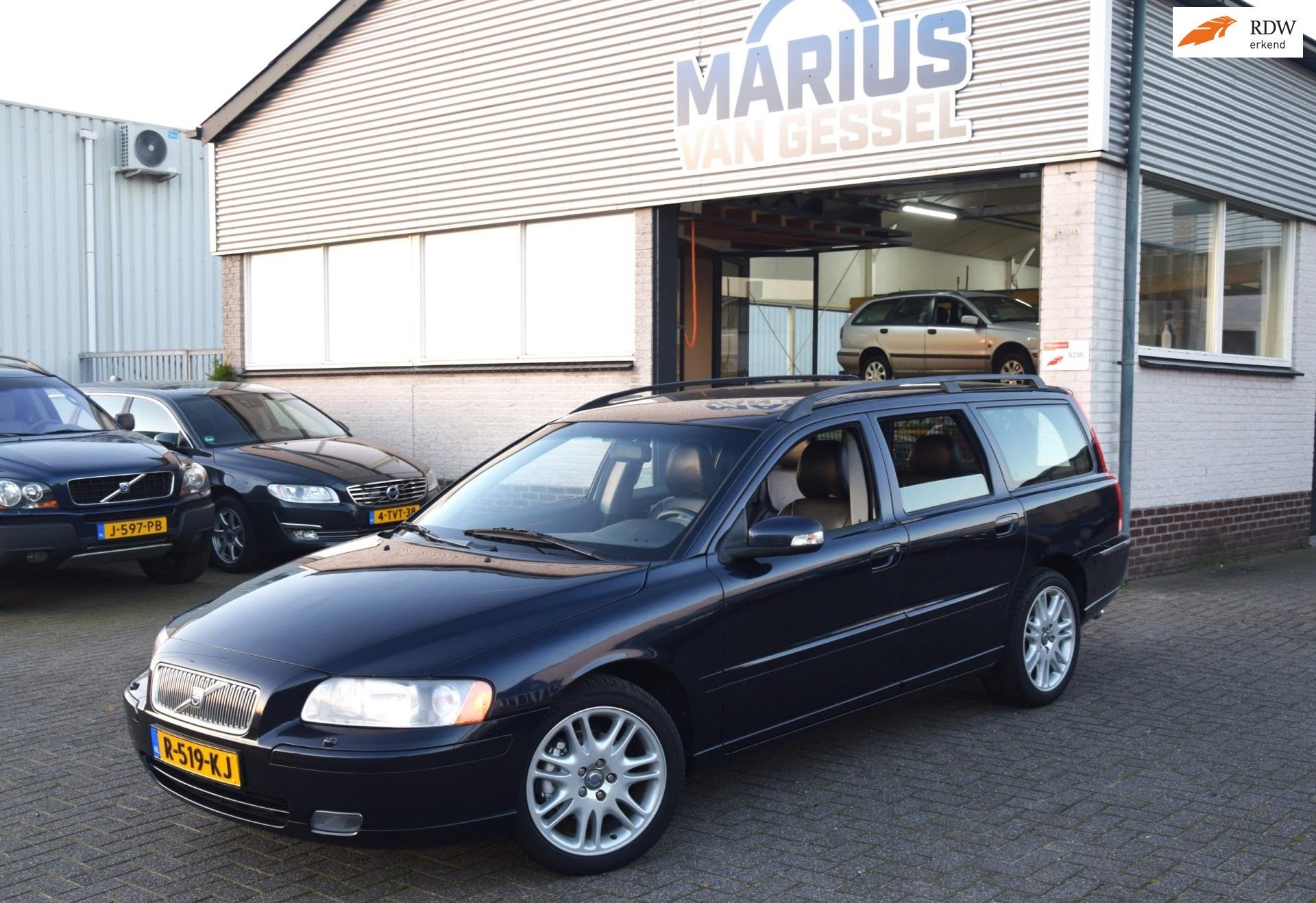 Volvo V70 2.4 Automaat Lpg G3 170 pk, Auto's, Blauw, 2435 cc, 170 pk, Euro 4