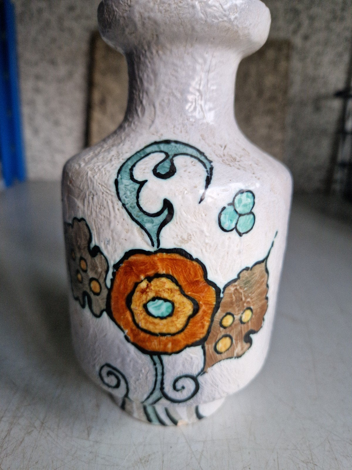 Vaasje Gouda Holland, Antiek en Kunst, Antiek | Vazen, Ophalen of Verzenden
