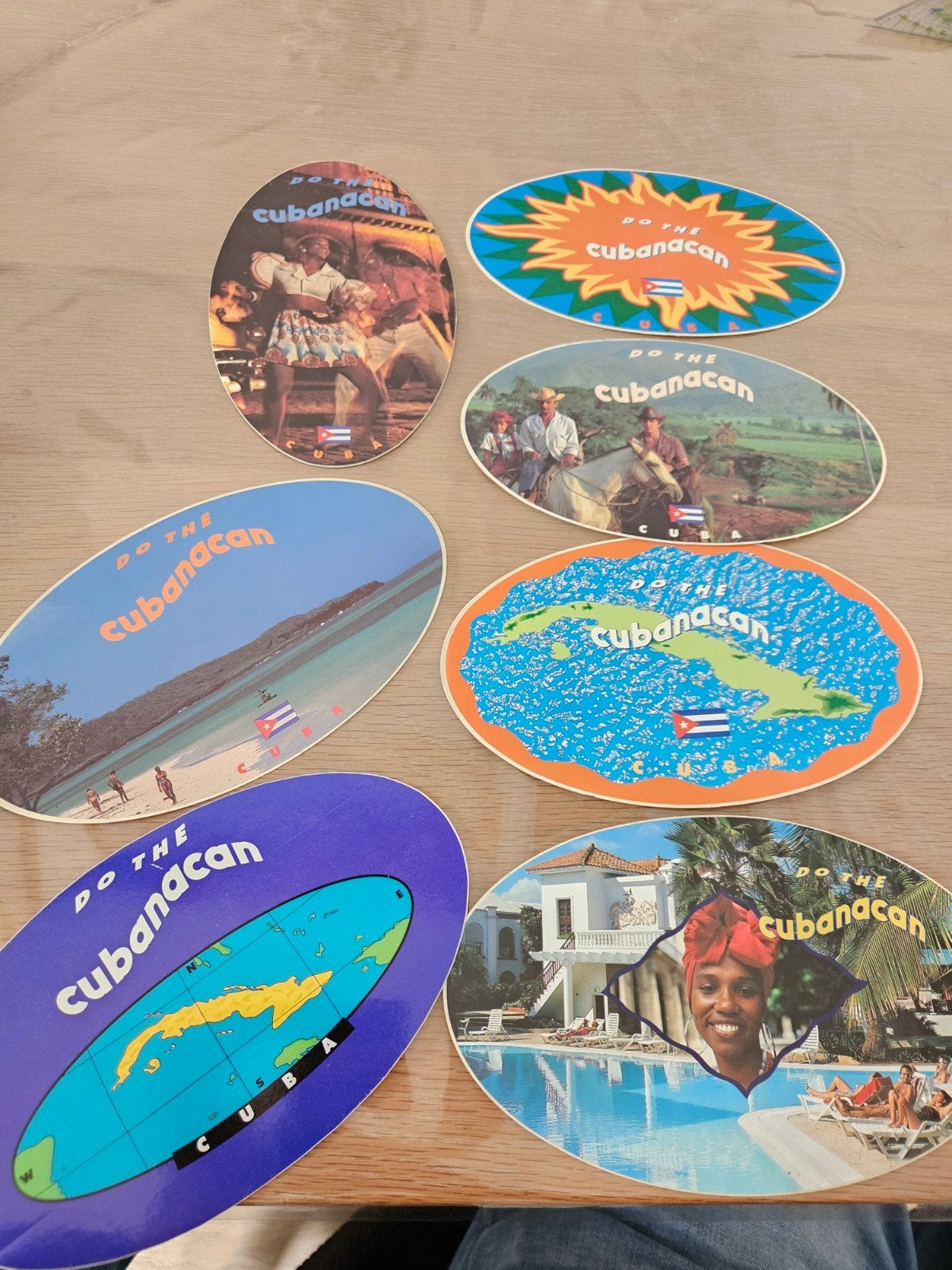 Cuba stickers, Ophalen of Verzenden