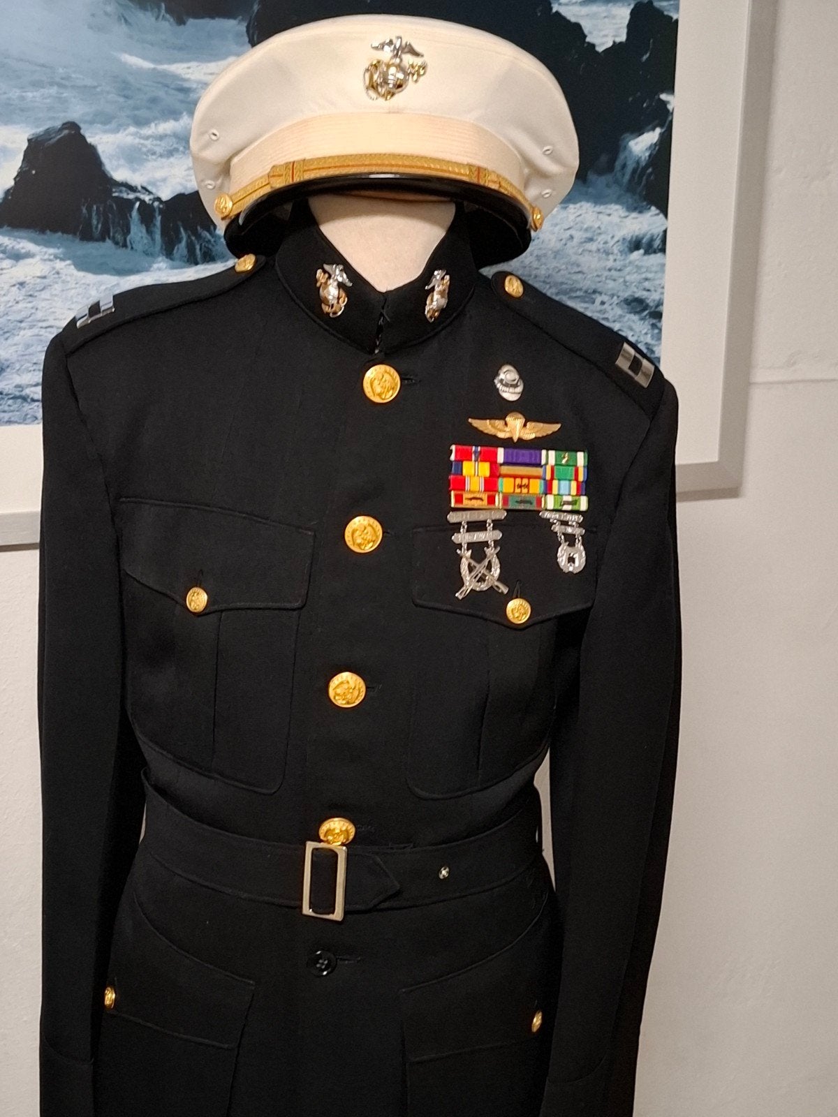 Us Marines uniform, Ophalen of Verzenden, Marine, Amerika, Kleding of Schoenen