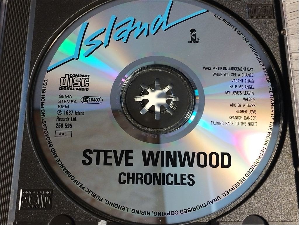 Steve Winwood ‎– Chronicles, Ophalen of Verzenden, Zo goed als nieuw, Poprock